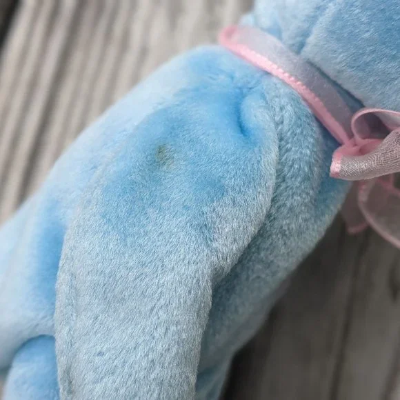 Ty Easter Egg Beanie Baby and Butterfly Easter Pooh Bear Vintage Bundle Set of 2 - Picture 7 of 12